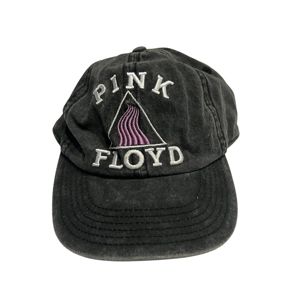 Pink Floyd Hat‎ Cap Snap Back Black Washed Cotton Embroidered One Size Mens